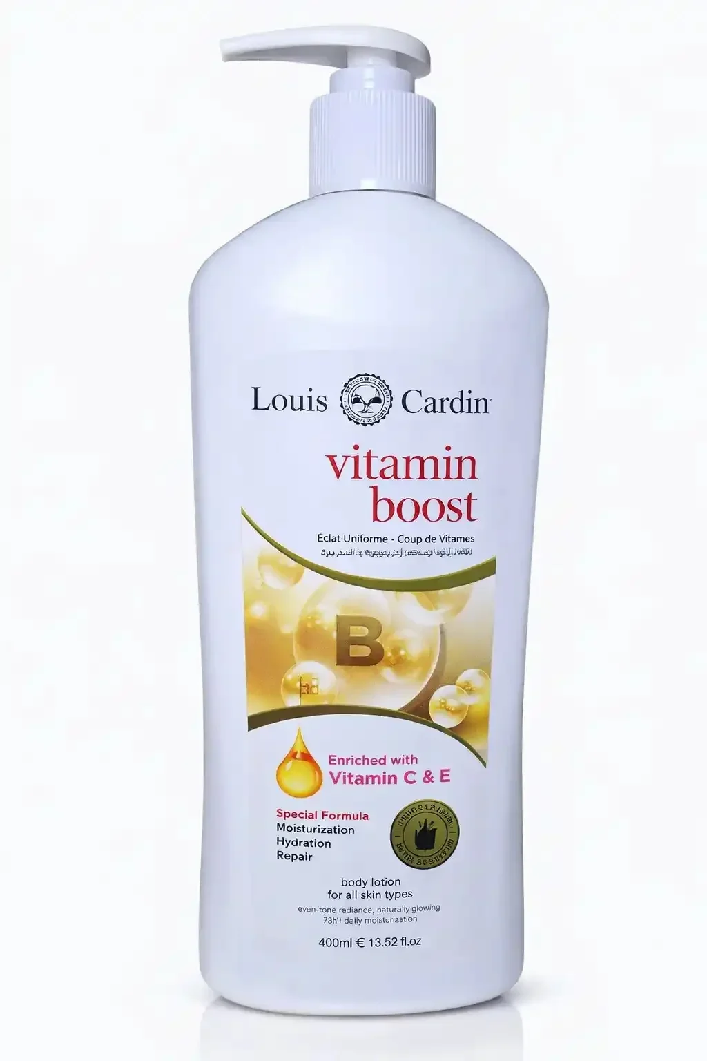 Louis Cardin Vitamin Boost Body Lotion 400ml