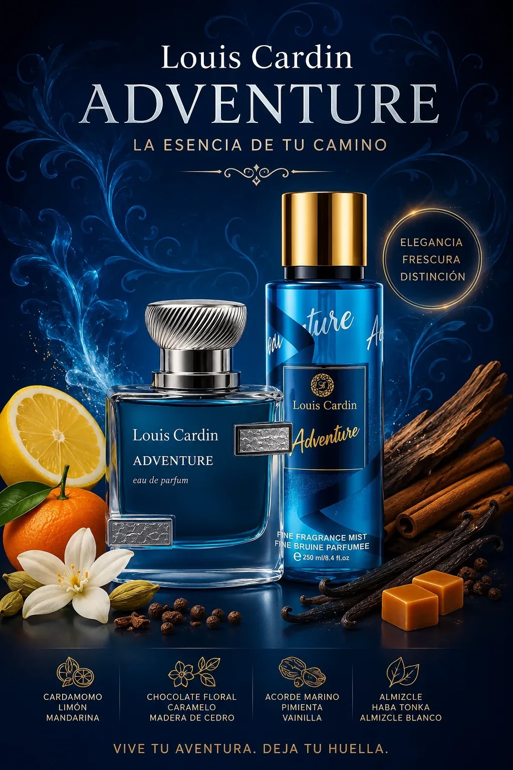 LOUIS CARDIN COMBO ADVENTURE CON BODY MIST