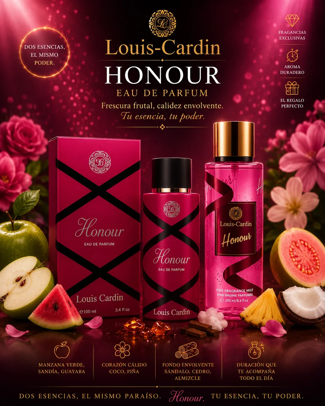 LOUIS CARDIN COMBO HONOUR CON BODY MIST