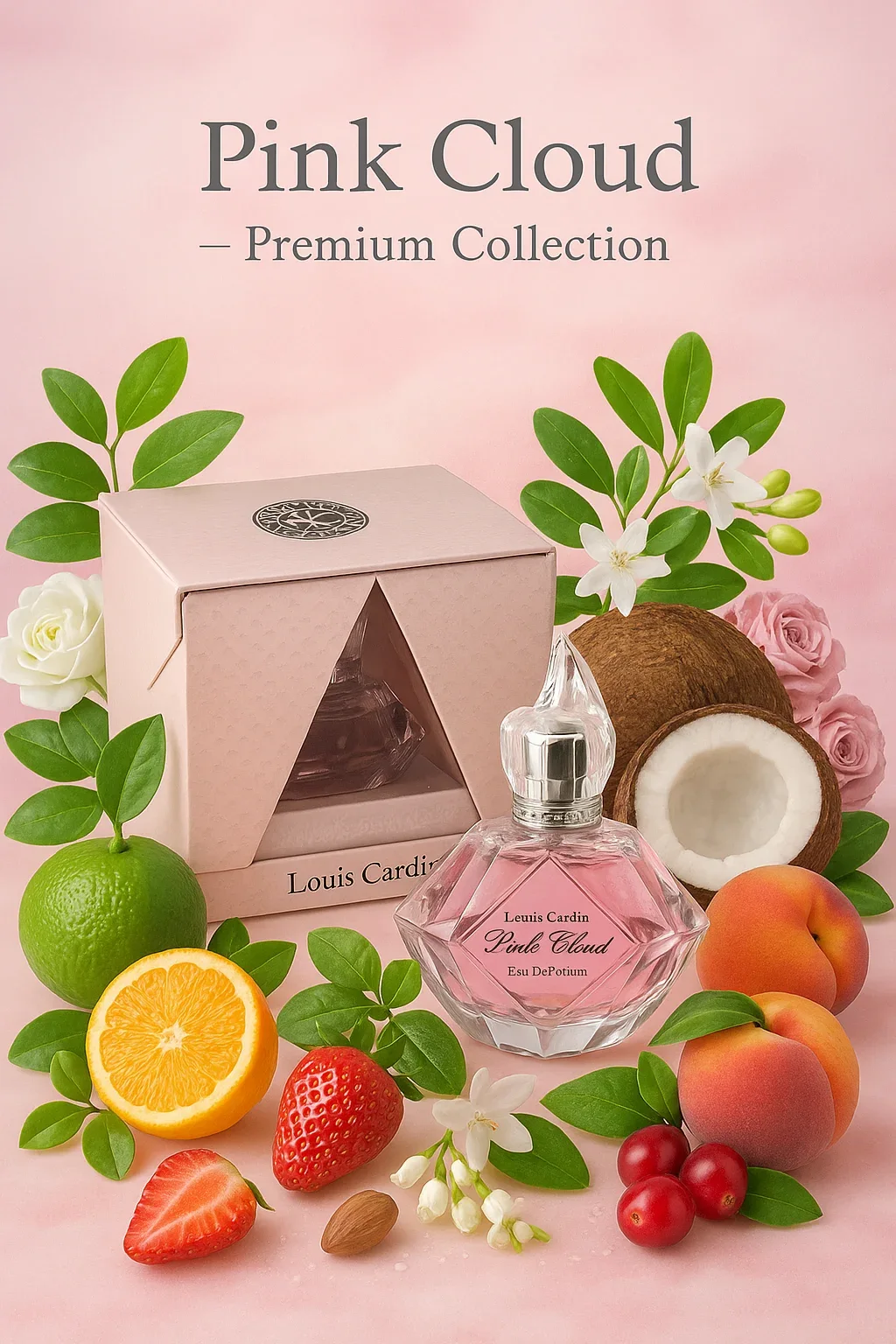 Louis Cardin Pink Cloud Femme EDP 100ml