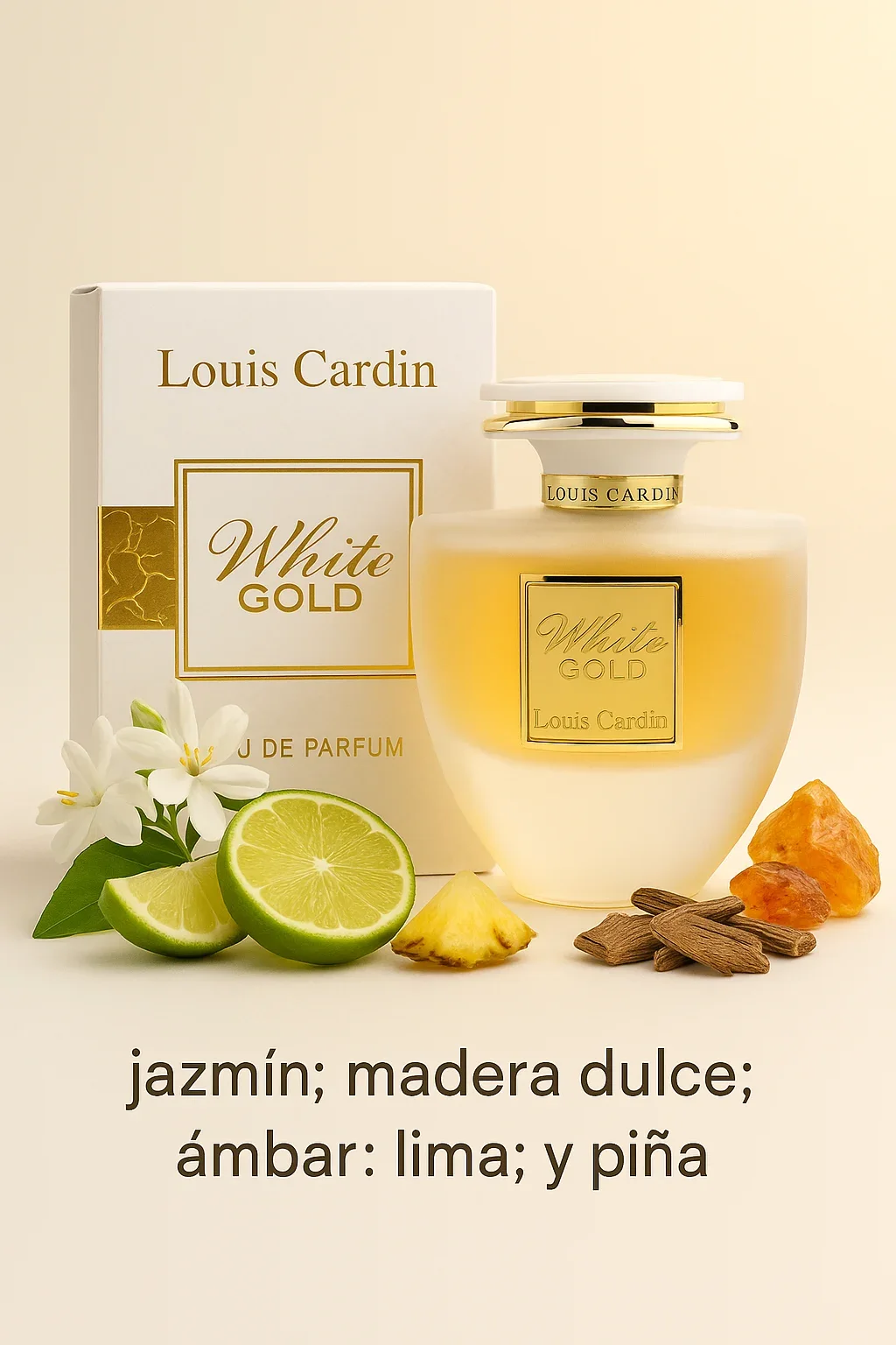 Louis Cardin White Gold Femme EDP 100ml