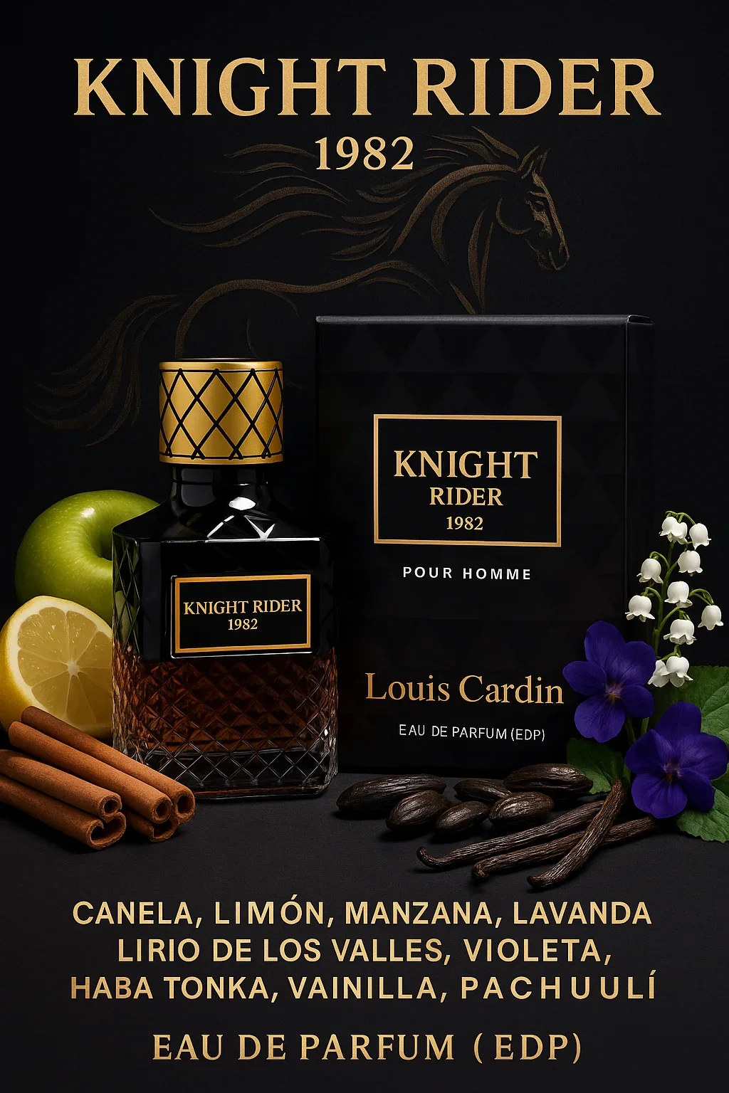 Louis Cardin Knight Rider 1982 Homme EDP 100ml