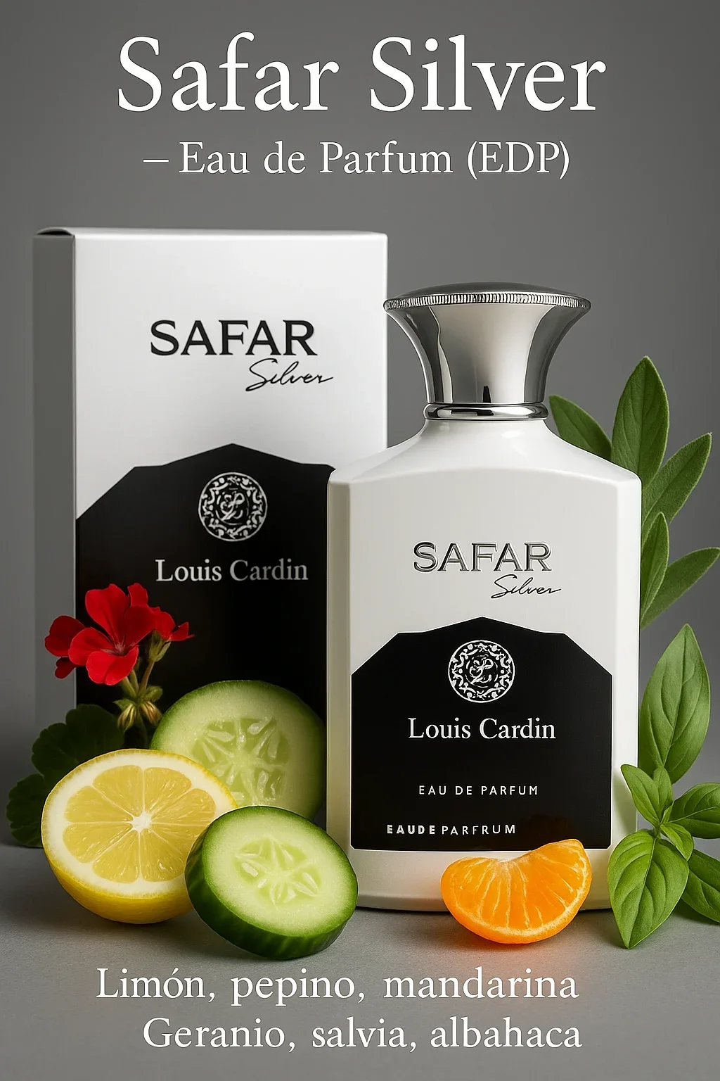 Louis Cardin Safar Silver Homme 100ml